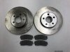2 x Front Brake Disc & Pads for Chrysler 300C / 2005-2018 320MM BBD/300C/006A
